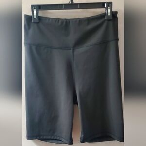 Women's Black Workout Or Riding Shorts